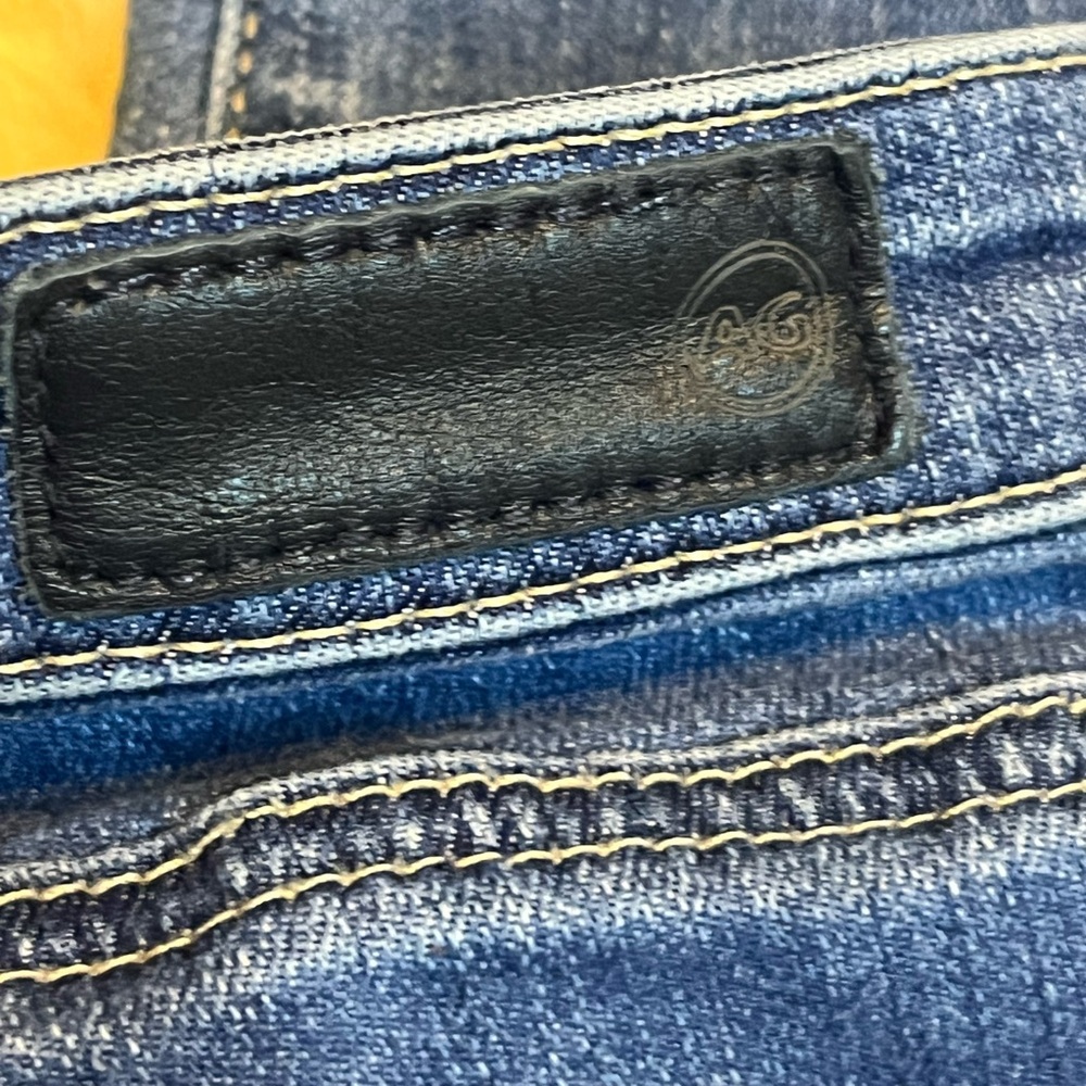Anthropologie x AG The Stevie High-Rise Skinny Ankle Jeans - Size 29 Regular - Picture 6 of 8